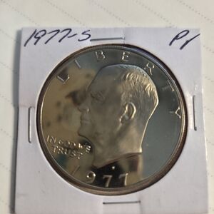 1977 S Eisenhower One  Dollar Coin